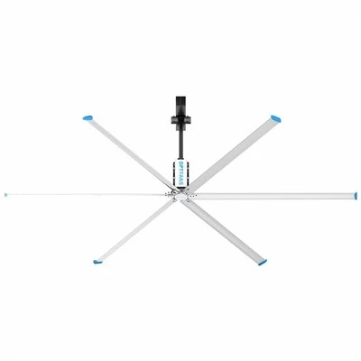 Gigantiske HVLS industrielle takvifter for kirken